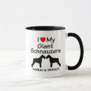Search for giant schnauzer mugs Silhouette