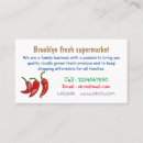 Search for chile business cards Spicy