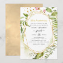 Search for golden anniversary invitations Watercolor
