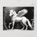 Recherche de cheval fantastique cartes postales Pégase