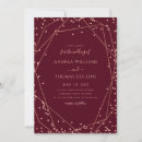 Search for burgundy rose wedding invitations Maroon
