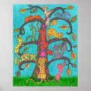 Search for whimsical tree art Folk