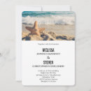 Search for sandy beach wedding invitations Starfish