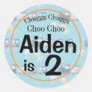 Recherche de train de choo autocollants Garçon