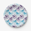 Recherche de de poulpe assiettes Océan