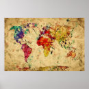 Recherche de aquarelle monde posters Cru