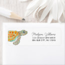 Search for sea creature return address labels Under the sea
