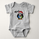Recherche de pingouin mignon de bébé vêtements Noël