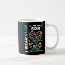 Search for autism son mugs Awareness