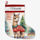 Search for llama christmas stockings Alpaca