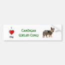 Search for corgi bumper stickers Heart