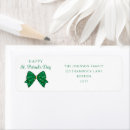 Search for st patrick return address labels Modern