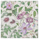 Search for green botanical fabric Vintage