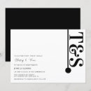 Search for logo wedding invitations Black and white