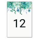 Search for succulents table cards Botanical