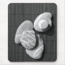 Recherche de pierres noires tapis souris Zen