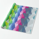 Search for fractals wrapping paper Rainbow