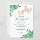Recherche de butterfly quinceanera invitations Mis quince años