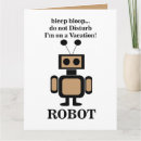 Search for funny robot cards Robotics