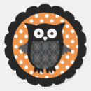 Recherche de hibou halloween autocollants Mignon