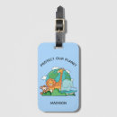 Search for monkey luggage tags Illustration
