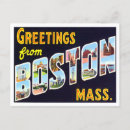 Recherche de vintage boston postcards Grande lettre