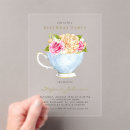 Search for afternoon tea birthday invitations Floral tea party