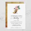 Search for fashion birthday invitations Gold