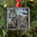 Search for wolves ornaments Wildlife