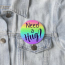 Recherche de câlin badges Arc en ciel