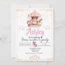 Search for vintage circus party invitations Carousel