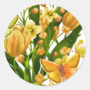 Search for green and yellow stickers Floral