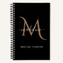 Search for decorative notebooks Monogrammed