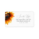 Recherche de sunflower return address return address labels Pour eux