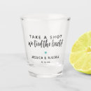 Search for bride and groom shot glasses Keepsake