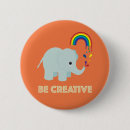 Search for kids creativity buttons Rainbow