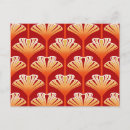 Search for flames horizontal postcards Orange