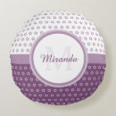 Recherche de pois violet coussins Nom