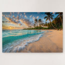 Recherche de tropiques puzzles Coucher de soleil