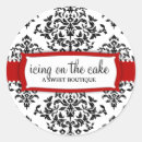 Search for cake baking stickers Red