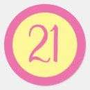 Search for turning 21 stickers For her