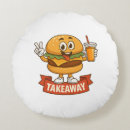 Search for cute burger pillows Cheeseburger