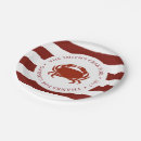 Search for crabs paper plates Red