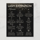 Search for lash extensions flyers Beauty