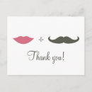 Recherche de moustaches drôles cartes postales Rose