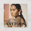 Recherche de tatouages cartes visite Icônes des médias sociaux
