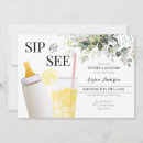 Search for meet baby party invitations Sip and see party