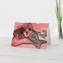 Search for mermaid art cards Ocean