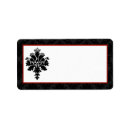 Recherche de damask return address labels Dentelles