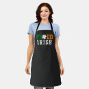 Search for irish aprons Shamrock